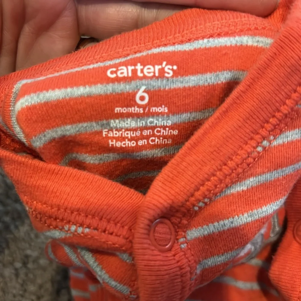Babyboy 6m matching twins button up footies and tshirt bundle!